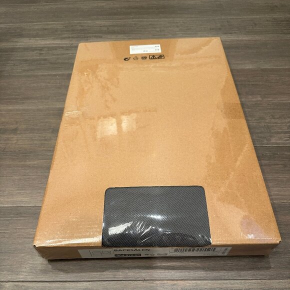 New in box ! IKEA BACKSALEN Cover 1.5-seat Armchair Hallarp Gray 004.972.60 - Picture 3 of 3